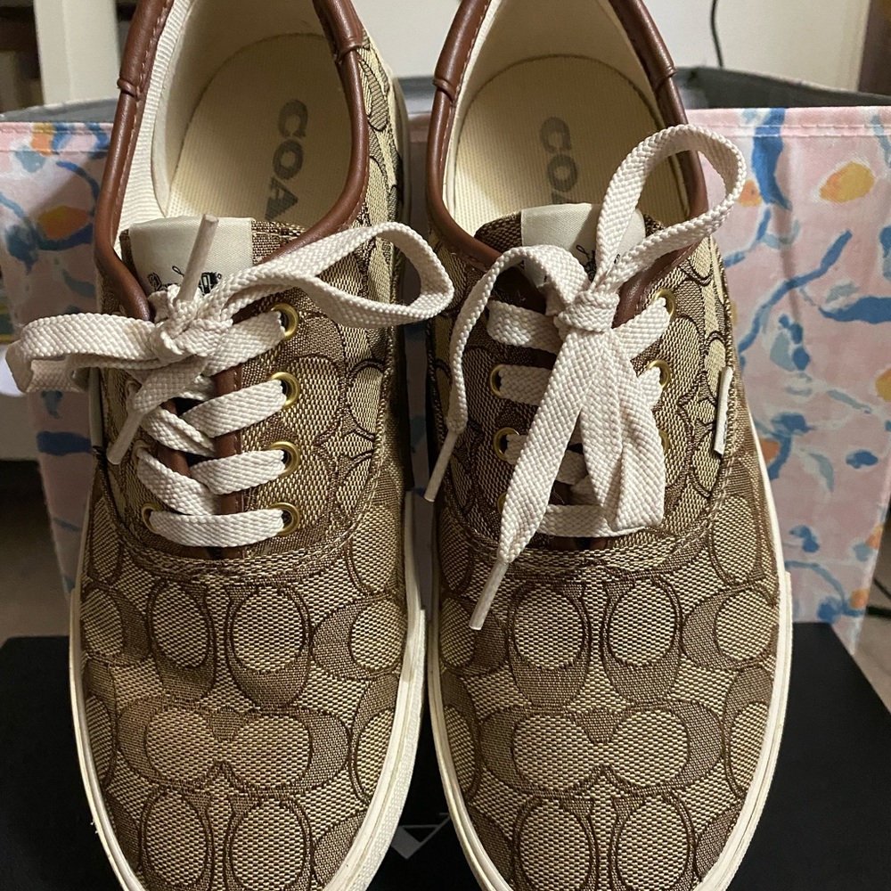 COACH CITYSOLE SKATE SNEAKER IN SIGNATURE JACQUARD
